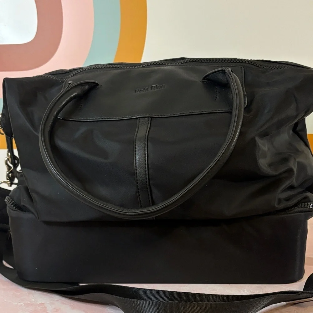 Stylish Black Satchel Bag